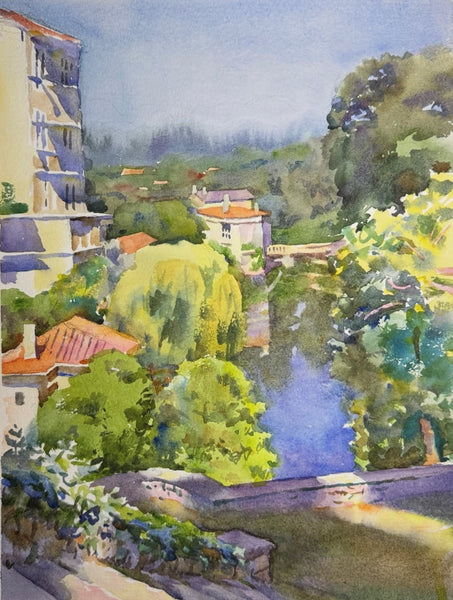 The Dronne River | Bourdeilles, France