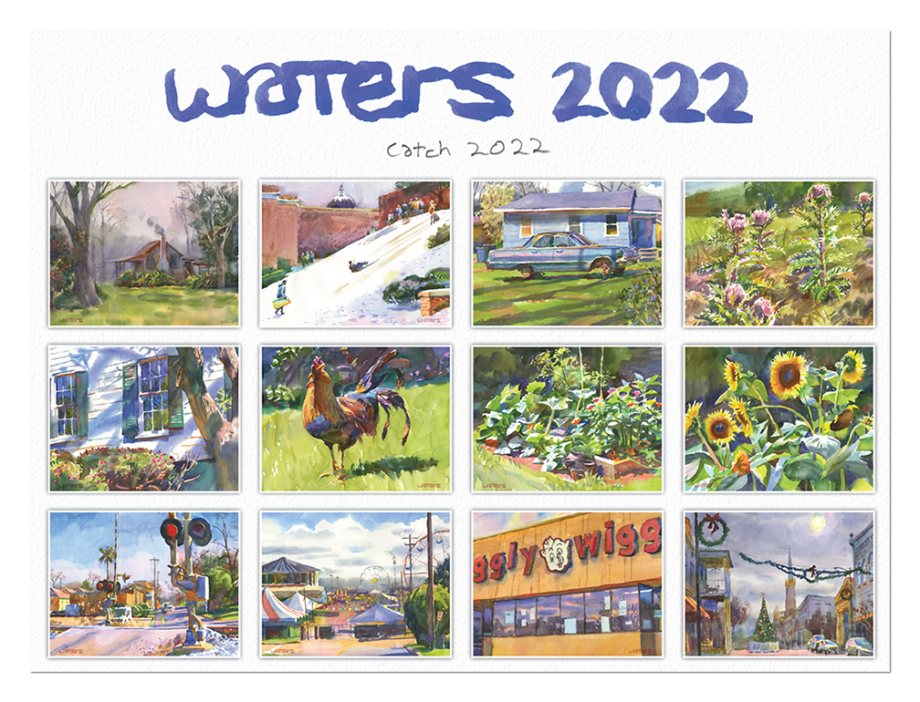 Calendar 2025 Wyatt Waters Gallery
