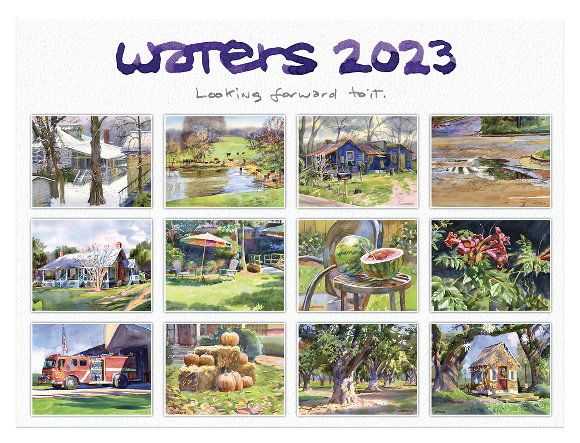 Calendar 2023 Wyatt Waters Gallery