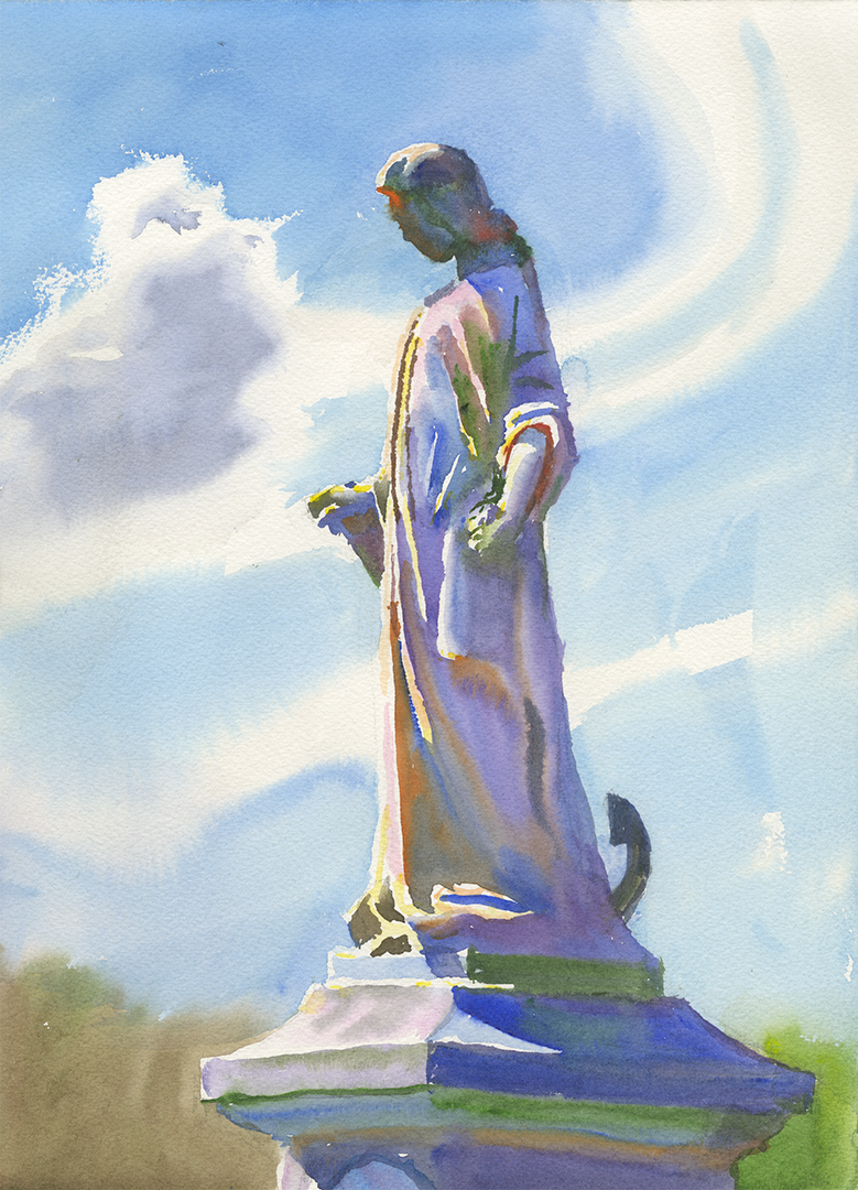 Statue, Cemetery, Hattiesburg