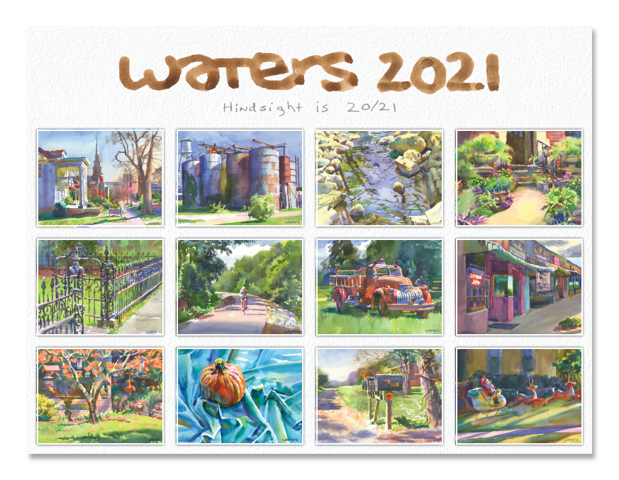 Calendar 2021 Wyatt Waters Gallery