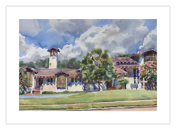 Print In the Clouds Wyatt Waters Gallery Print In the Clouds Wyatt Waters Gallery