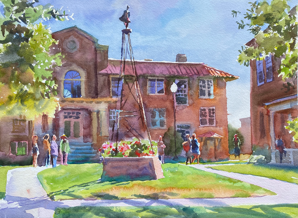 Print | Meet at the Bell Tower