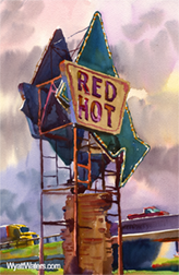 Magnet | Red Hot Truck Stop