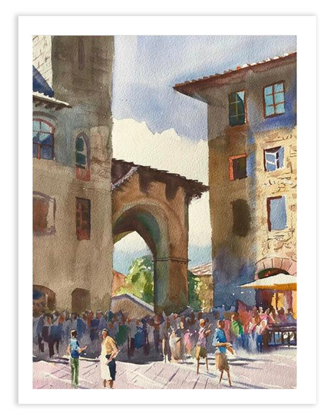 Print | San Gimignano