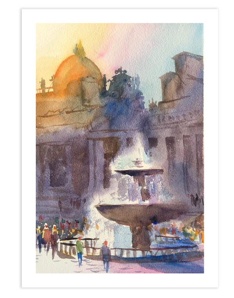 Print | Fontana Vaticana