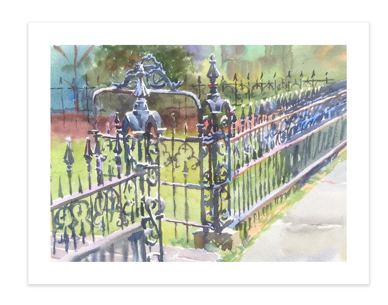 Print | Gates and Fences