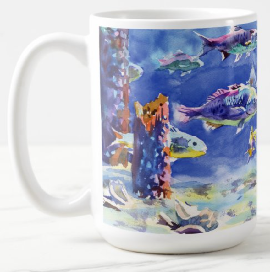 15 oz. Mug | Fishy Fishy