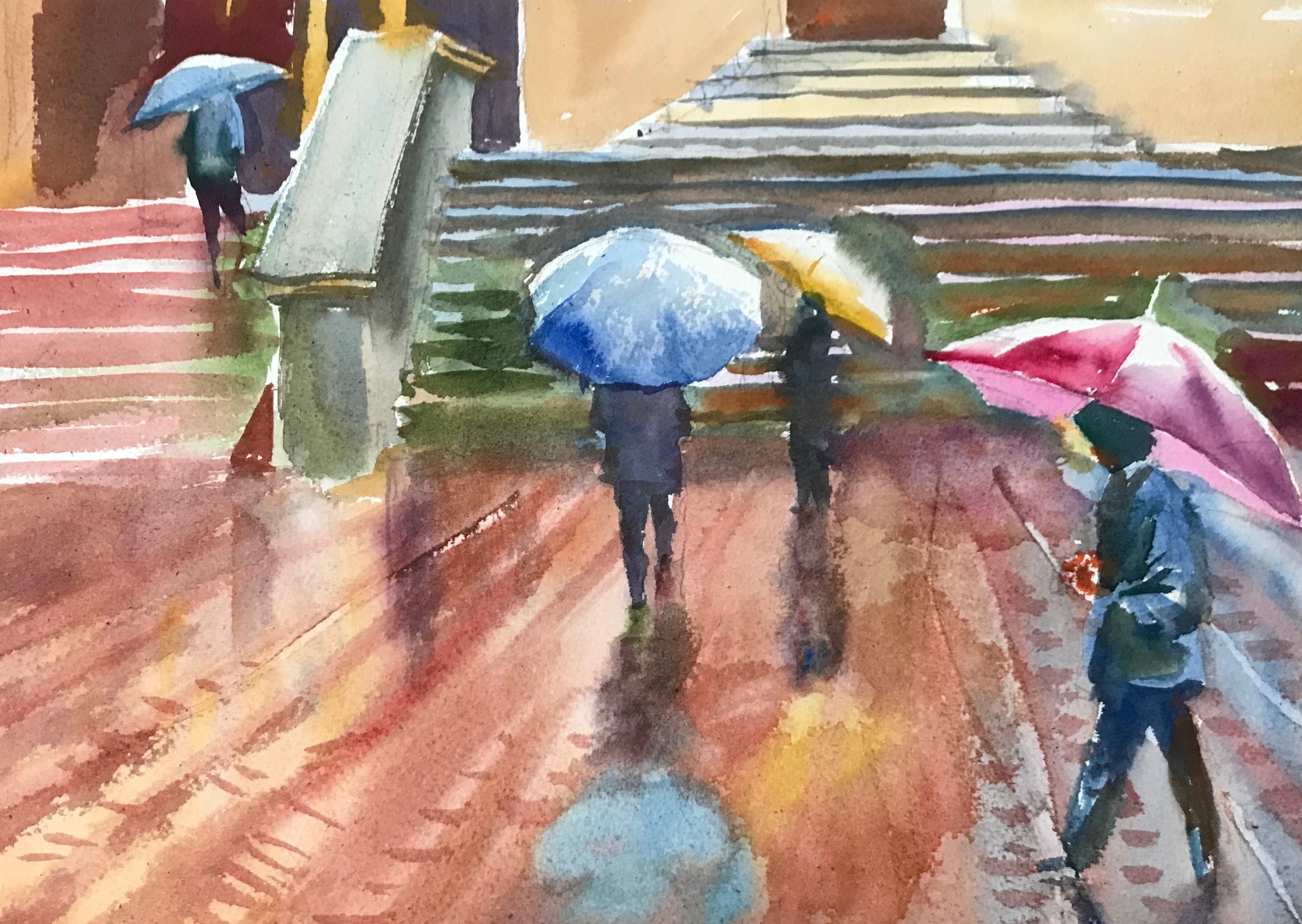Raining Men | San Gimignano