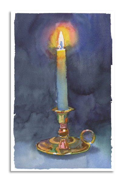Greeting Cards | Christmas Candle