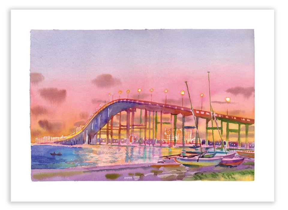 Print | Ocean Springs Bridge