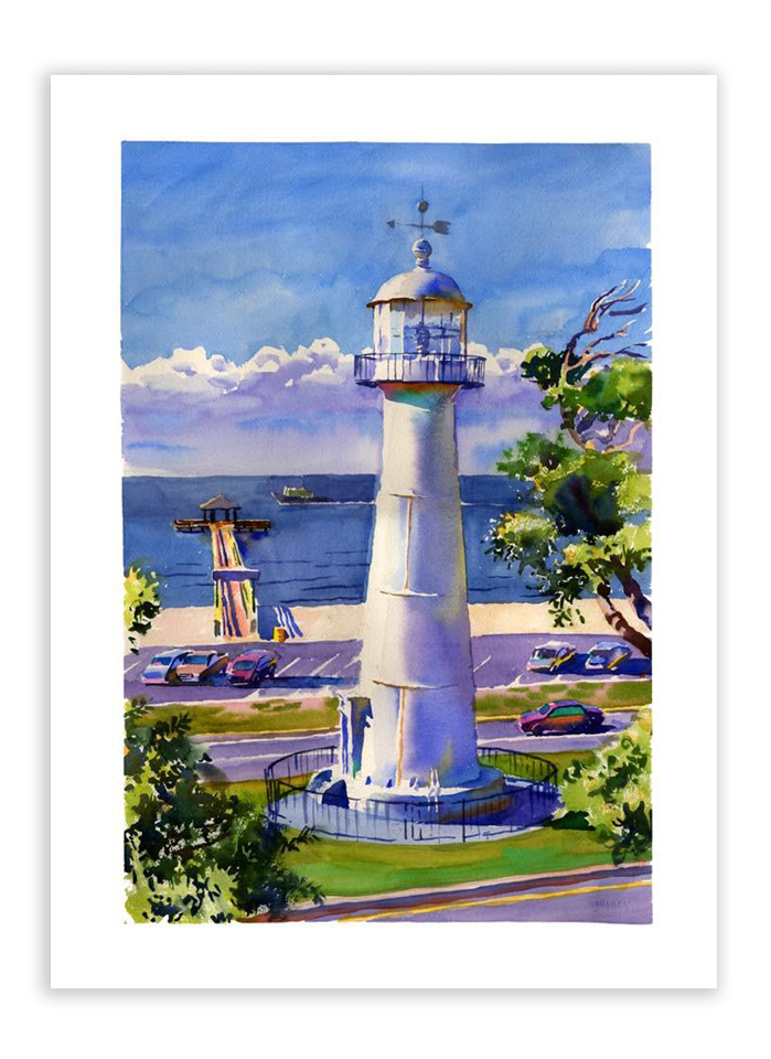 Print | Biloxi Lighthouse